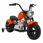 Elektrická motorka Chopper Warrior - oranžová